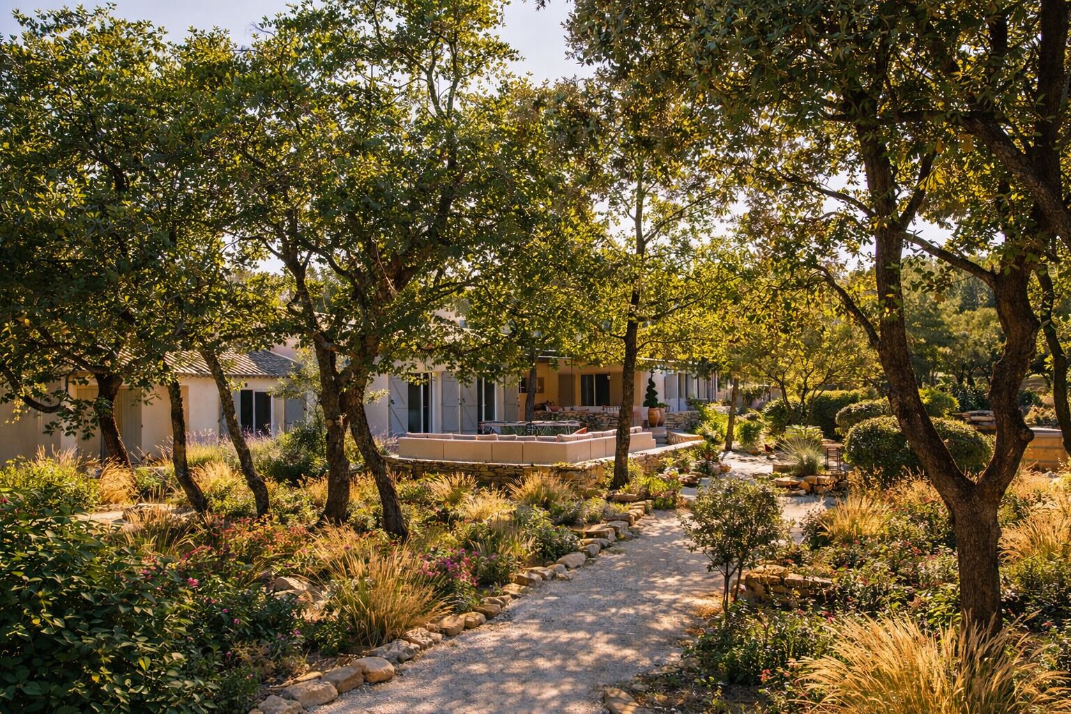 Enceinte de l’hébergement