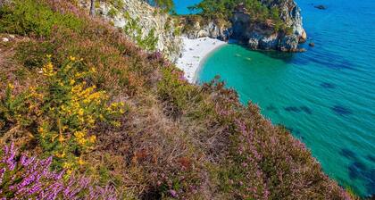 Appartement vue mer au calme, 2 chambres, wifi gratuit