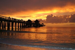 Sun loungers, beach towels