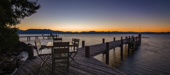 Beautiful Lakefront Home with Pier and Buoy.