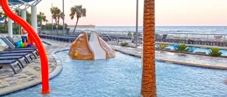 Indoor pool, a heated pool