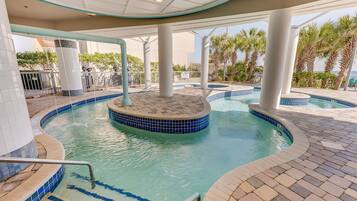 Indoor pool, a heated pool