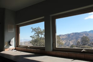 Vue depuis l’hébergement