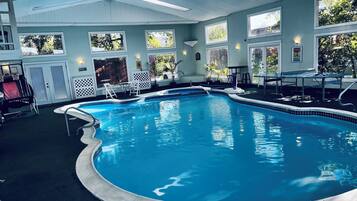 Piscine couverte, piscine chauffée