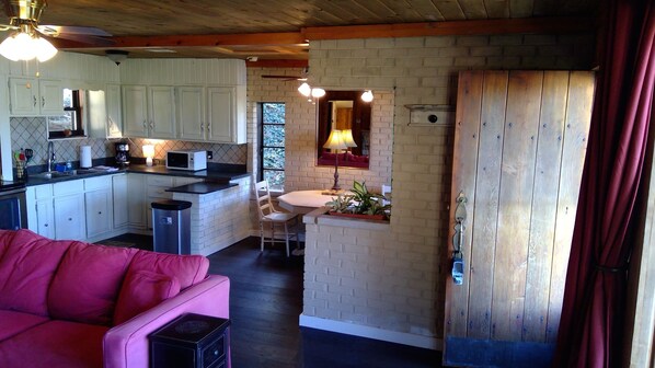 Älytelevisio, takka, videopelejä, kirjoja