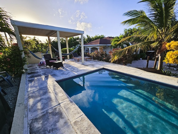 Pool - Sun Villa @ The Sun and Sea Villas, a cozy home near the Long Bay Beach. (Long Bay)