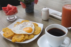 Daily local cuisine breakfast (USD 3 per person)