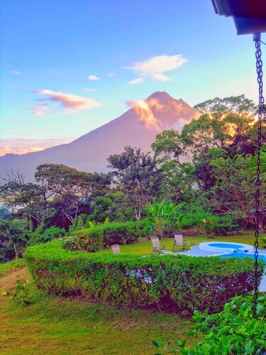 Luxury Home overlooks Arenal Volcano & Lake Arenal & Ceiba Tree