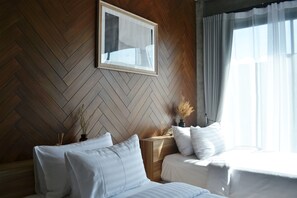 Deluxe Twin Room with Garden View | 迷你吧、客房內保險箱、遮光布/窗簾、免費無線上網
