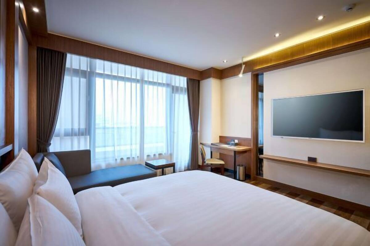 1 habitación, ropa de cama de alta calidad y cubrecamas