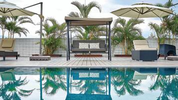 Seasonal outdoor pool