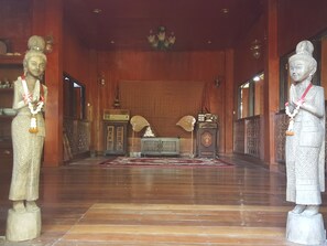 Entrada de la propiedad
