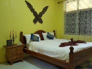Habitación doble romántica | Wifi gratis y ropa de cama