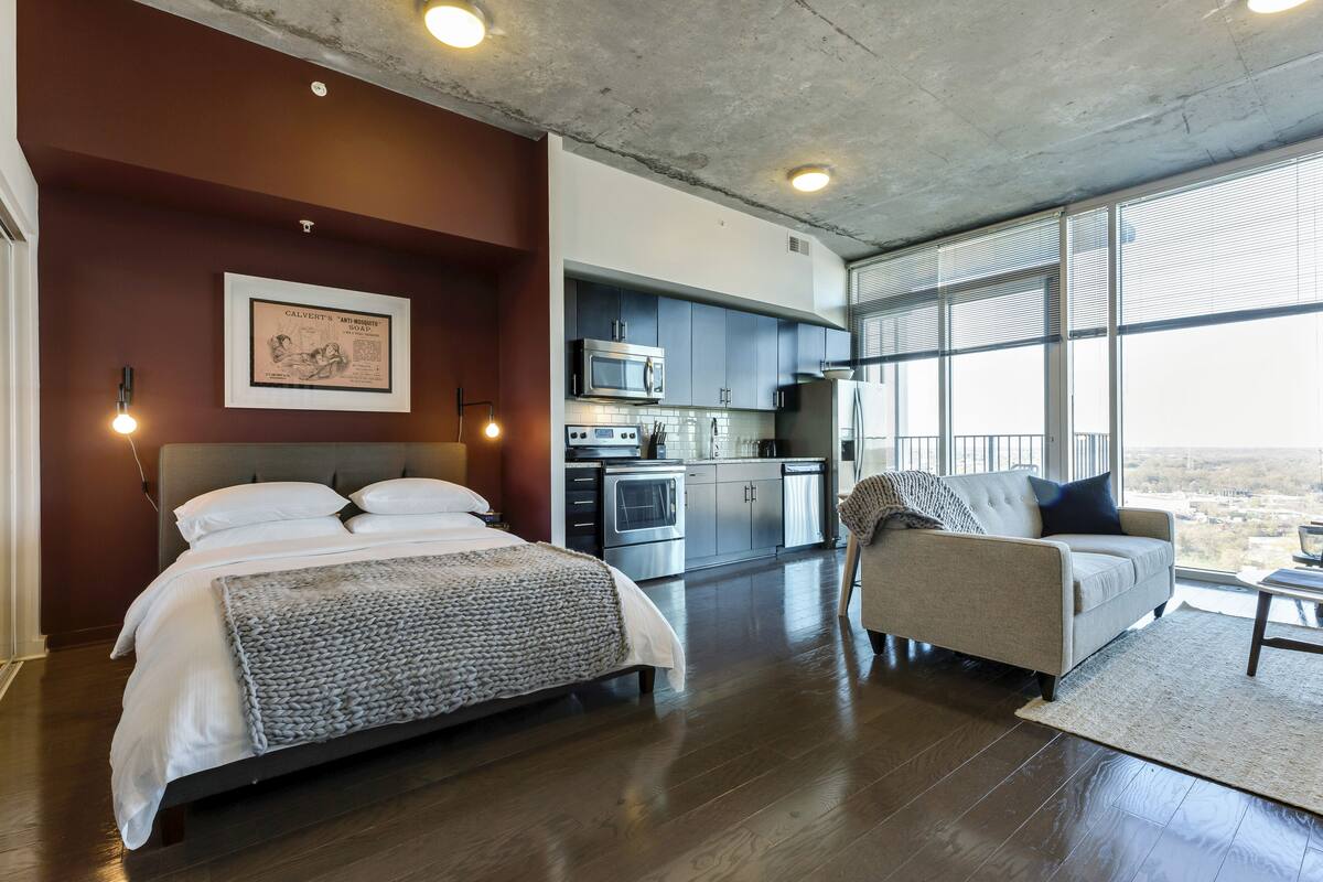 Apartment,  Studio, 1 bathroom