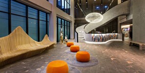 Zona de estar del vestíbulo