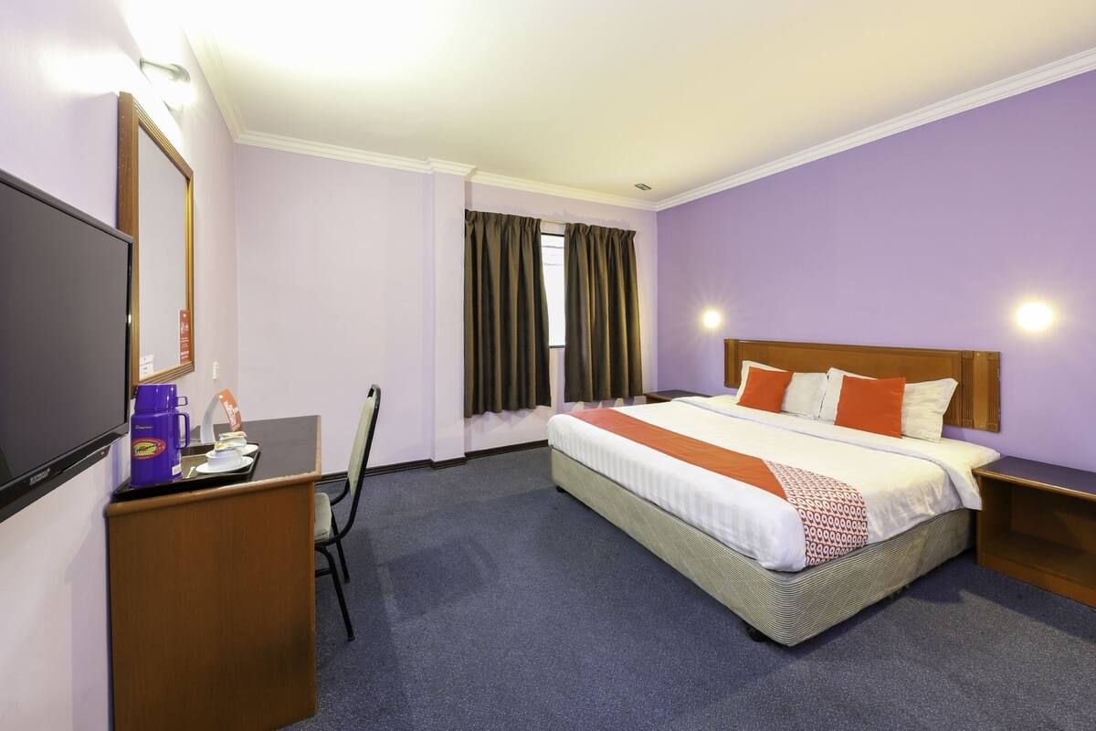 Kamar Double Deluks, 1 Tempat Tidur King | Wi-Fi gratis dan seprai linen