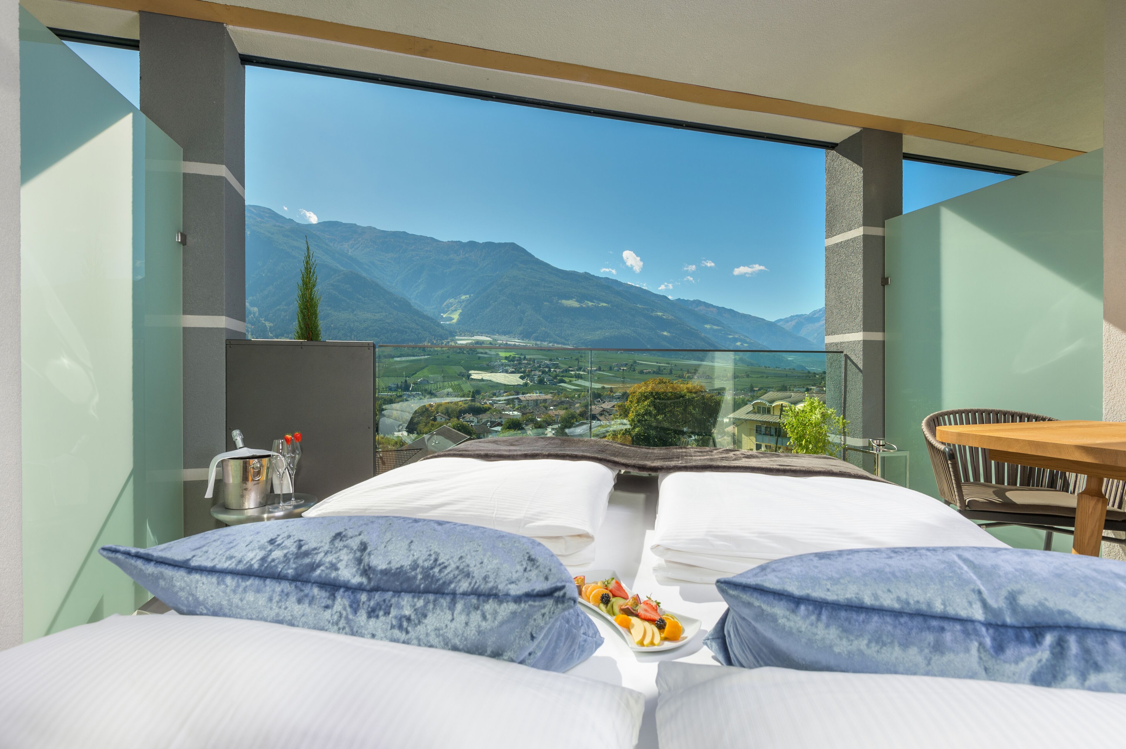 Romantische Suite, Bergblick | Blick vom Balkon