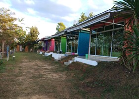 Vue sur les montagnes