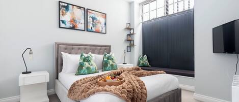 Apartamento estándar, 2 habitaciones | 2 dormitorios, decoración individual, mobiliario individual