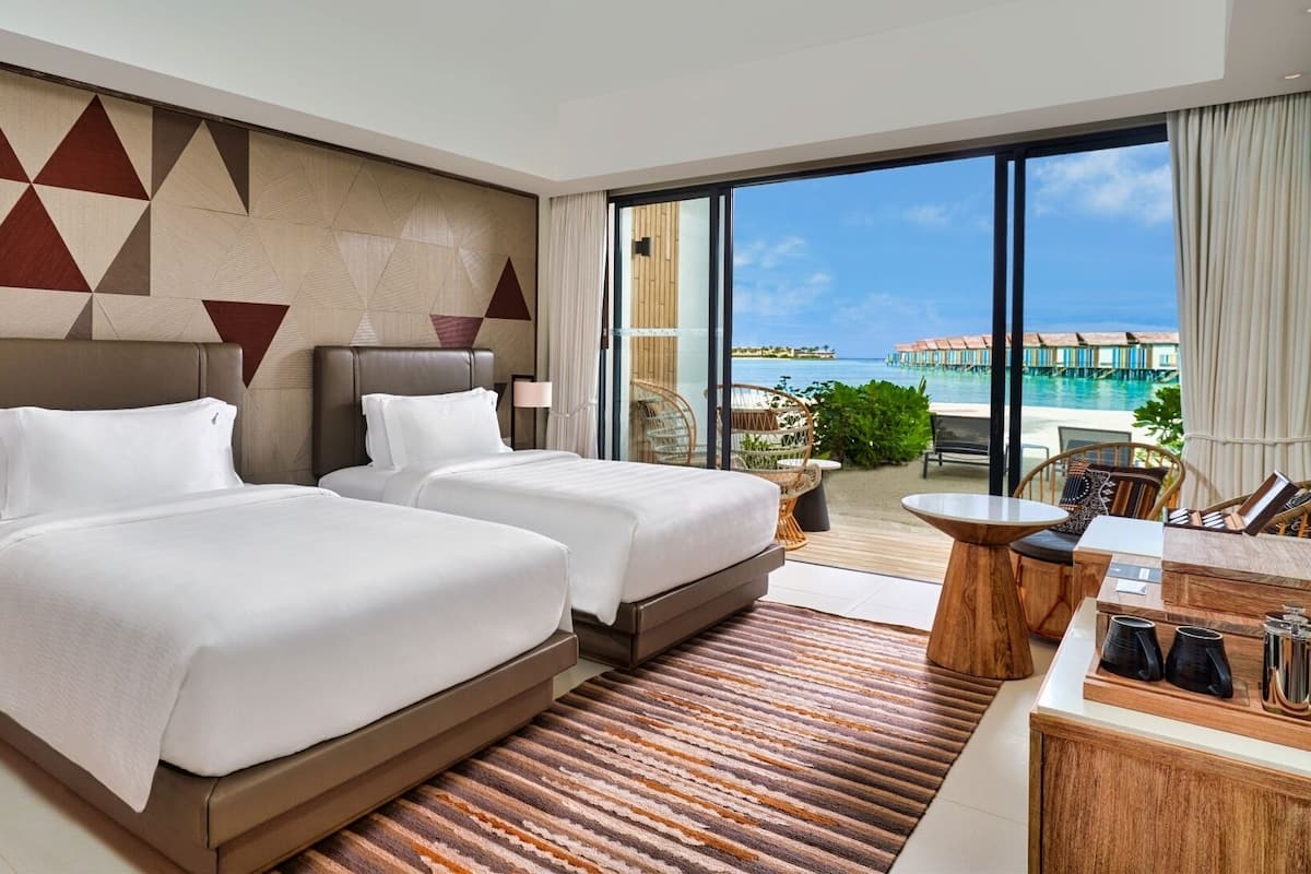 Silver Beach Studio - Twin Bed | Hochwertige Bettwaren, Minibar, Zimmersafe, individuell dekoriert