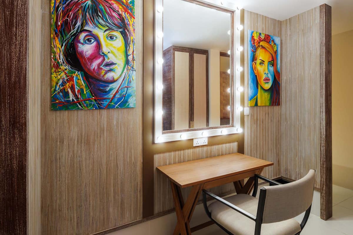 Rock Star Overwater Private Pool Villa | Bathroom | Designer toiletries, hair dryer, bathrobes, slippers