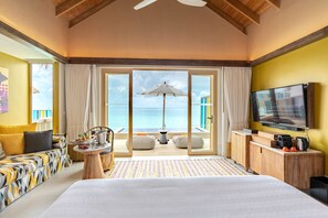 View from room - Hard Rock Hotel Maldives (Emboodhoo Lagoon)