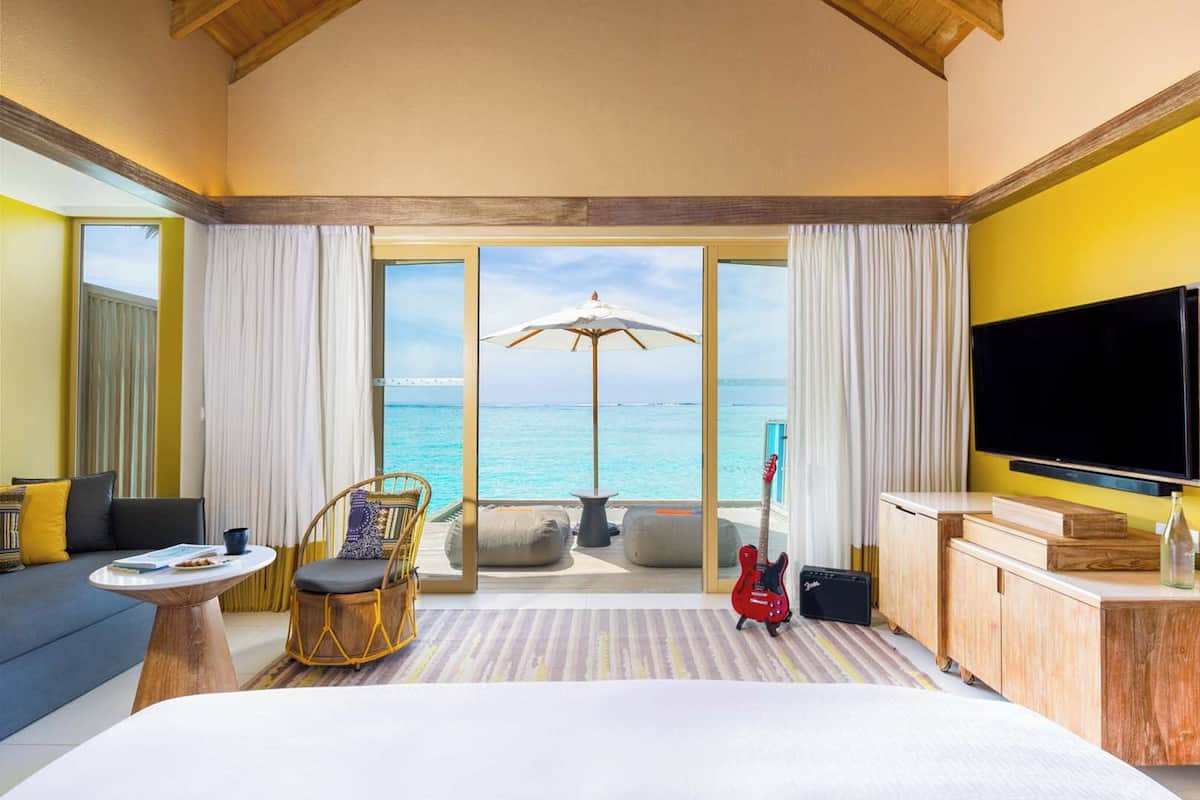 platinum overwater villa | view from room
