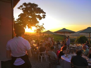 Opções para refeição ao ar livre