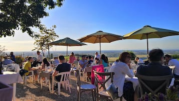 Área para banquetes al aire libre