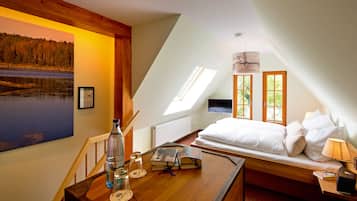 Panoramic-Doppelzimmer, 1 King-Bett, Nichtraucher | Hochwertige Bettwaren, Daunenbettdecken, Minibar, individuell dekoriert