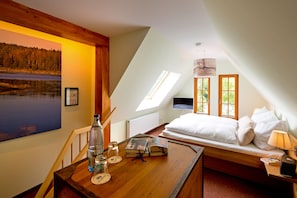 Panoramic Double Room, 1 King Bed, Non Smoking | Premium bedding, down comforters, minibar, individually decorated