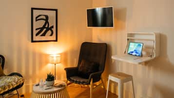Appartement, privébadkamer (Edith) | Lounge
