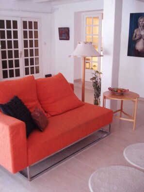 Quarto casal superior | Área de estar