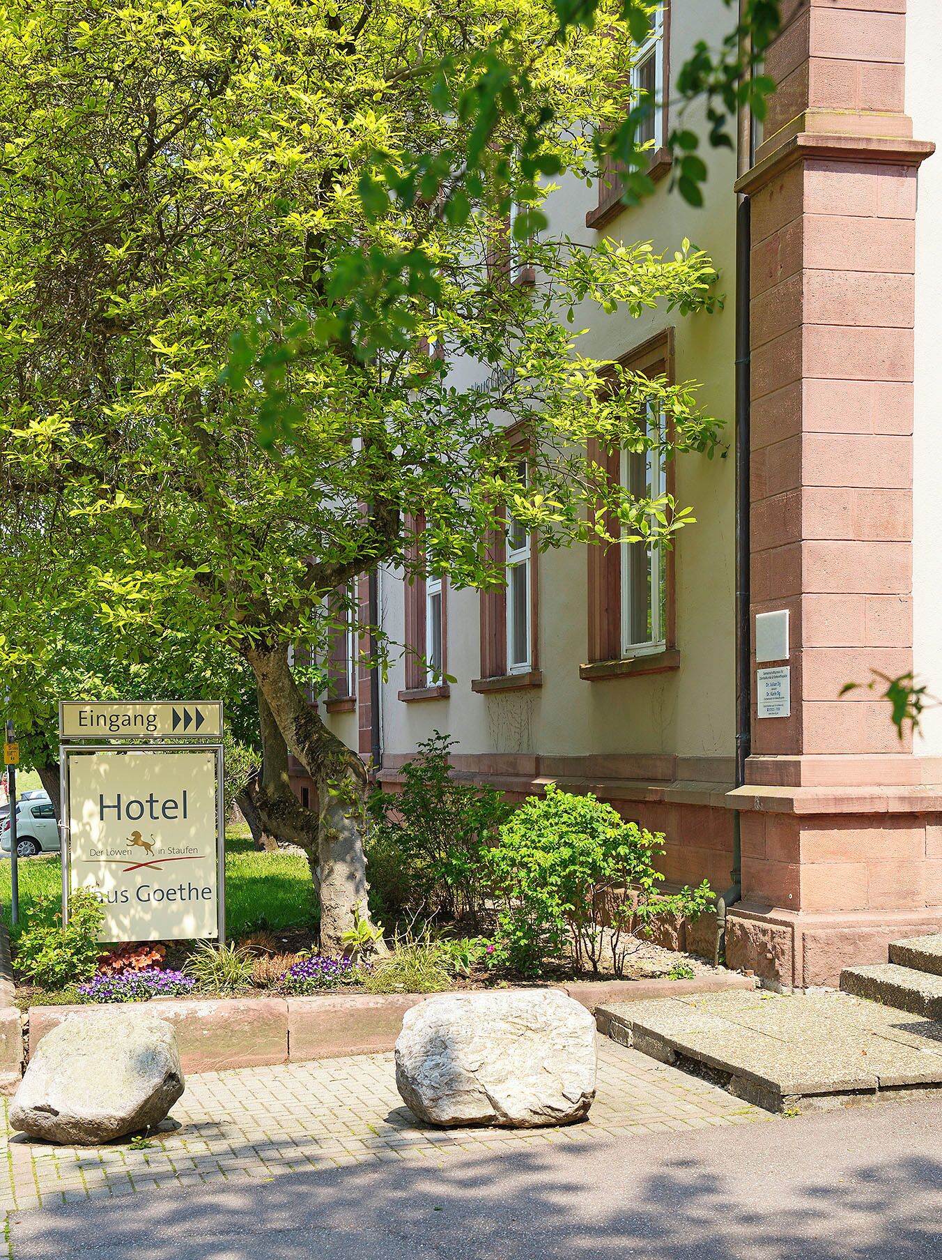 front of property – evening/night