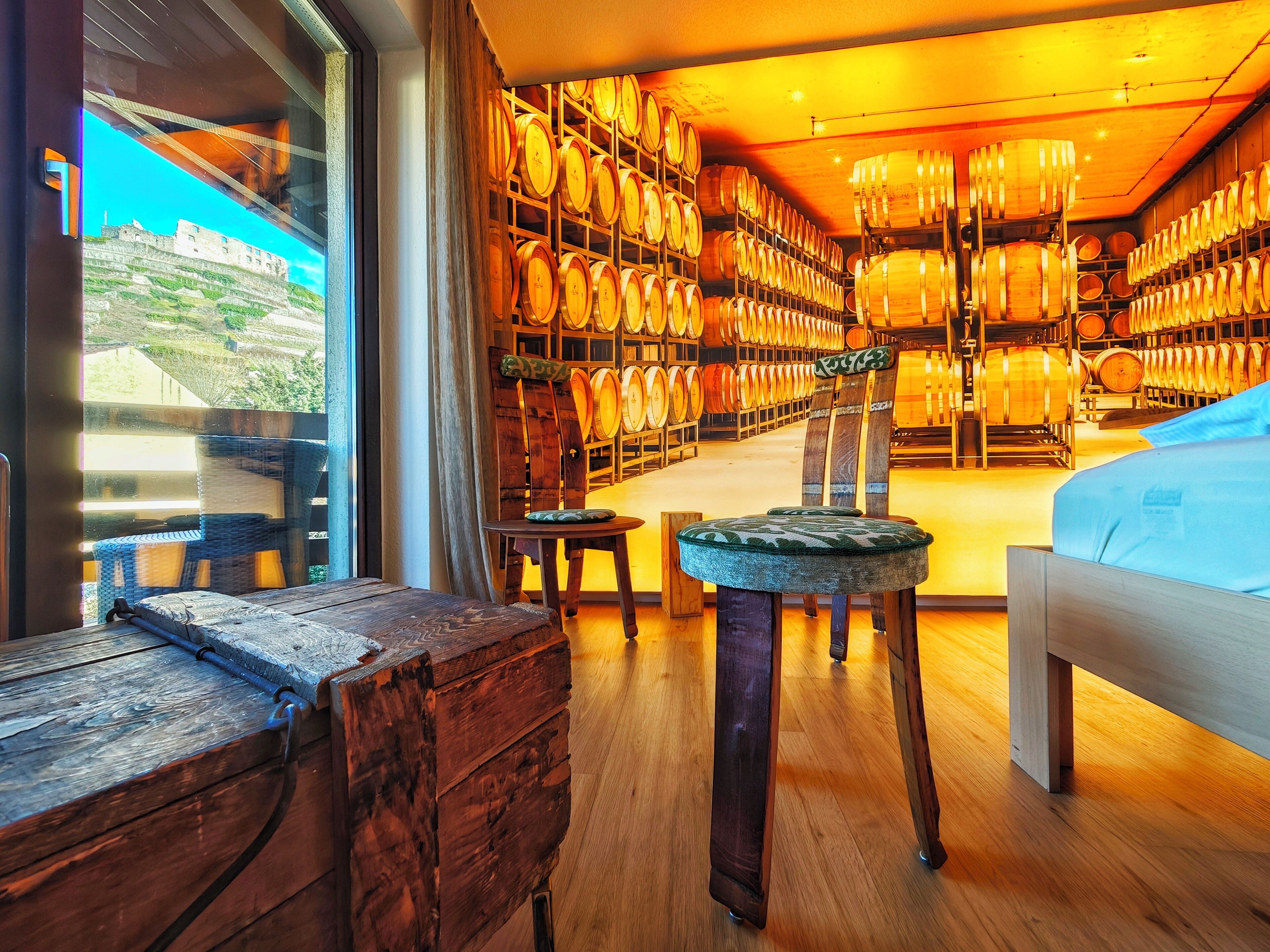 1 habitación, ropa de cama hipoalergénica y muebles diferentes 