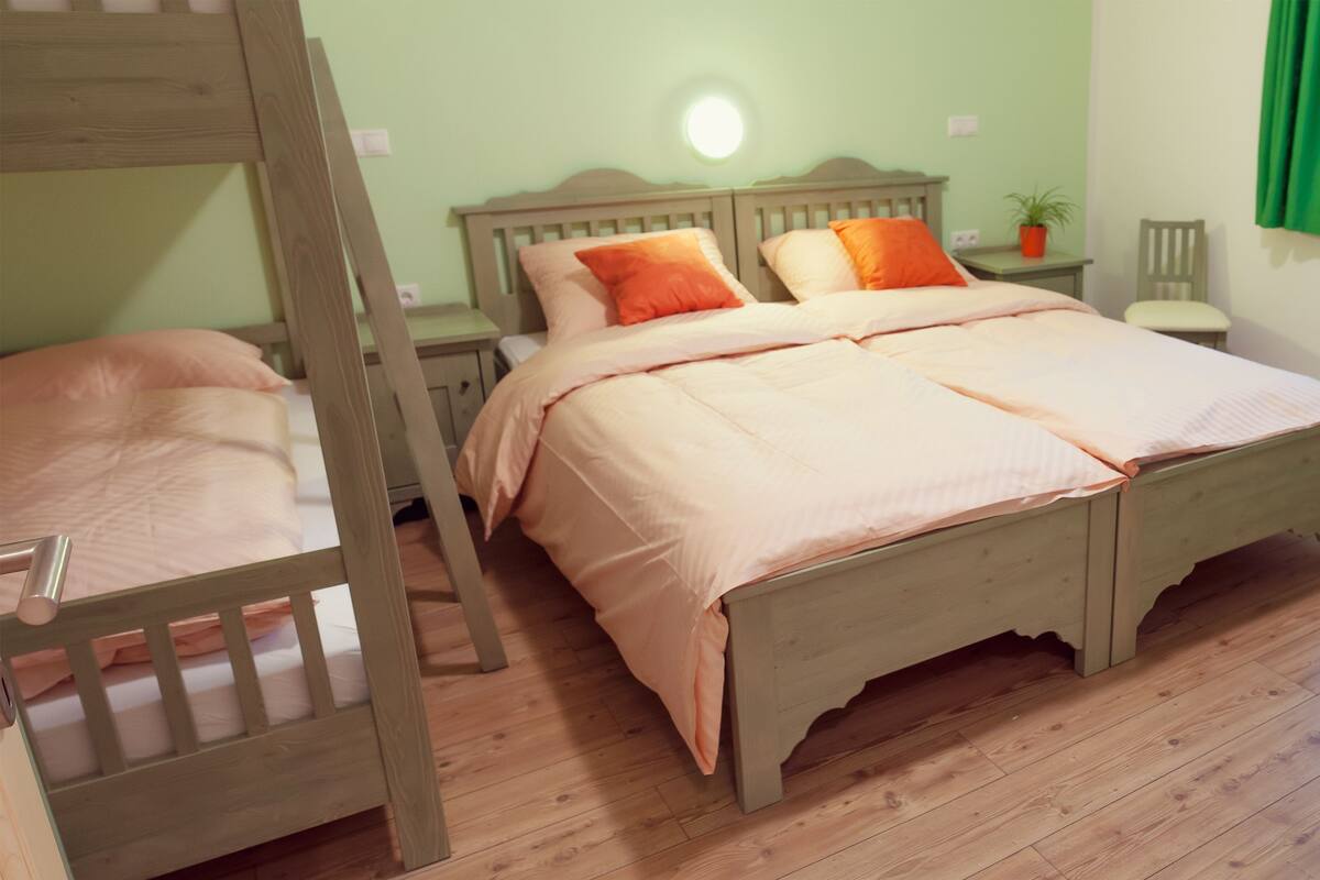 Family Room | In-room safe, iron/ironing board (on request), cribs (surcharge)