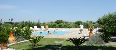 Seasonal outdoor pool