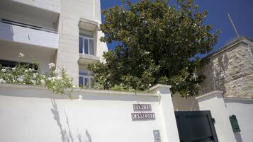 Fassade der Unterkunft