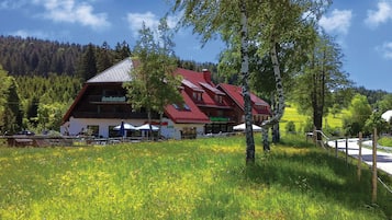 Façade de l’hébergement