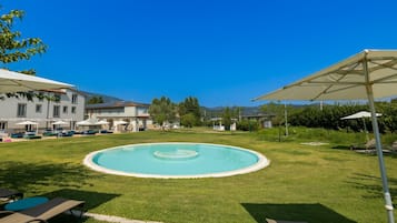 Seasonal outdoor pool