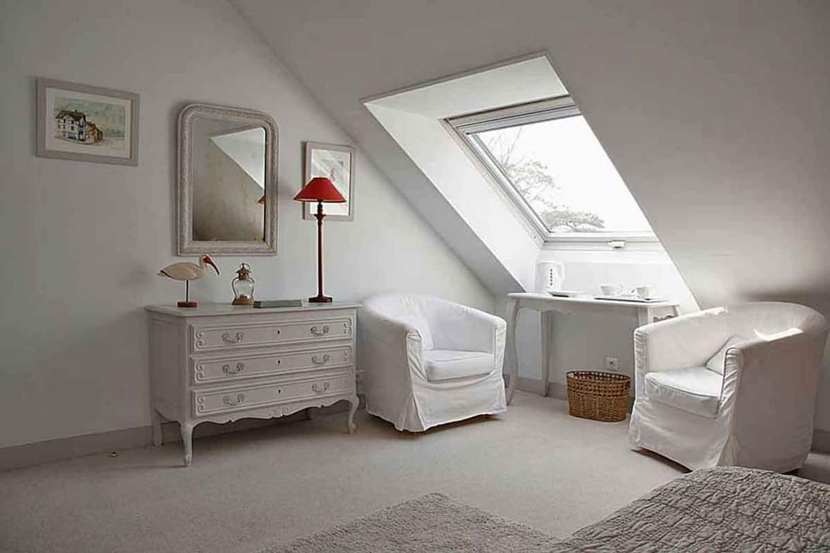 Deluxe Double Room, 1 Queen Bed, Sea View (Côté Mer) | Living area