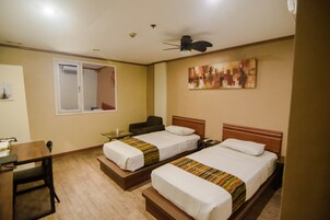 Standard Twin Room, 2 Twin Beds, Accessible, Non Smoking | Minibar, in-room safe, desk, laptop workspace