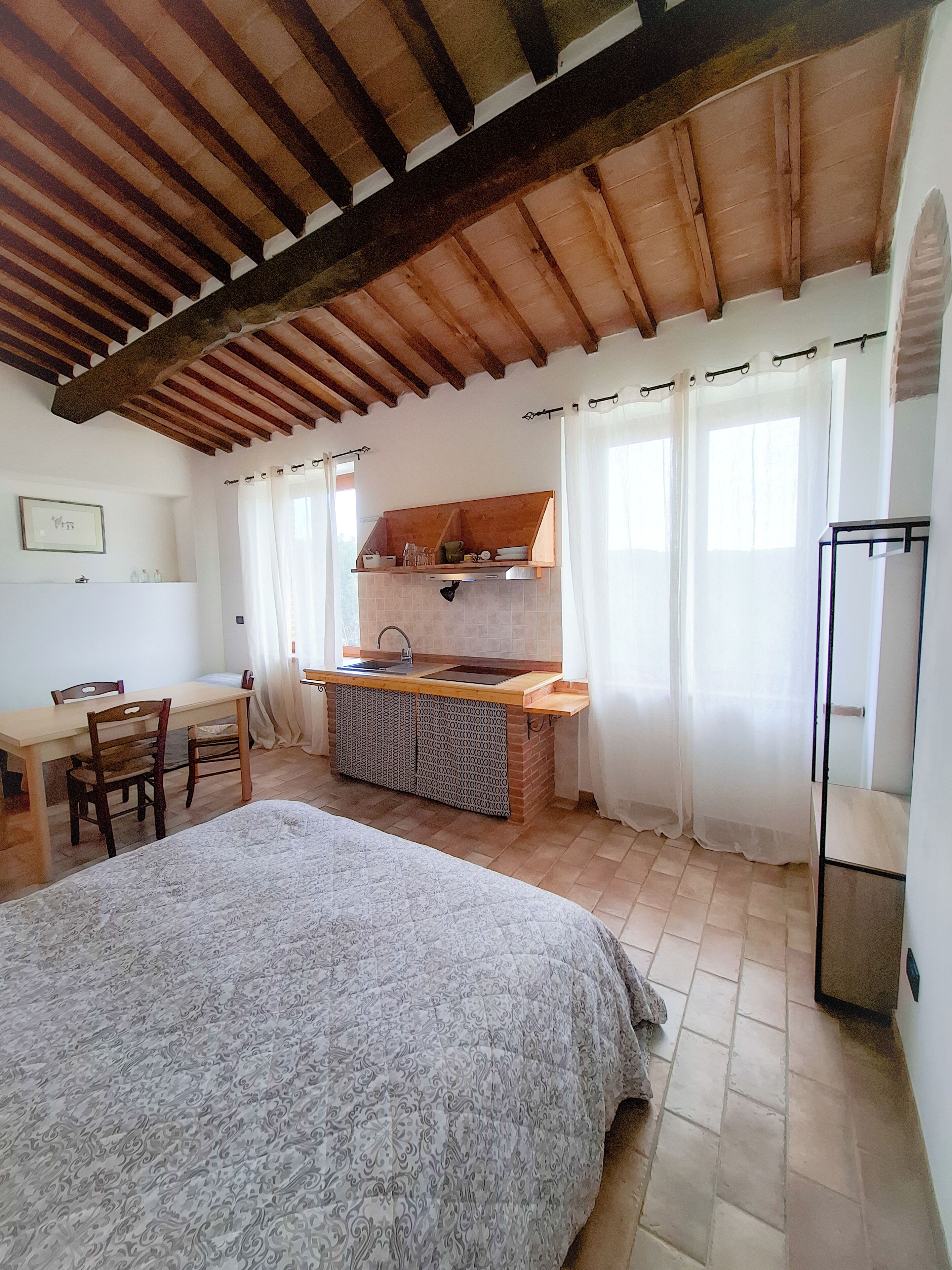 Panoramic Studio, 1 Bedroom, Pool View | 3 bedrooms, down comforters, iron/ironing board, free WiFi