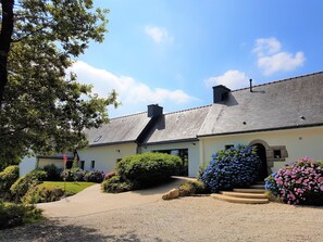 Fassade der Unterkunft