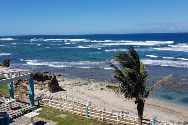 Private beach