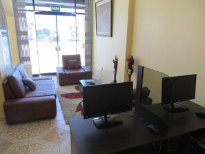 Sitzecke in der Lobby