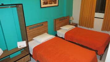 Standard Double Room, 2 Twin Beds | In-room safe, iron/ironing board, free WiFi, bed sheets