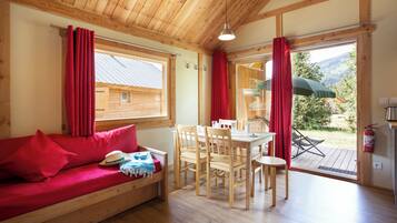 Chalet, 2 Bedrooms (Montana) | Living area | Table tennis