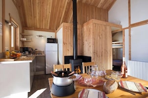 Chalet, 2 Bedrooms (Montana) | Living area | Table tennis