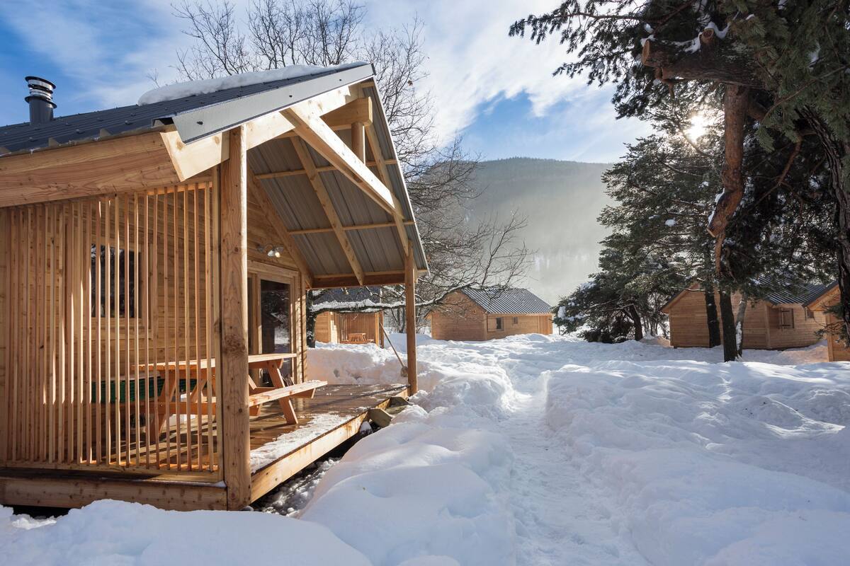 Chalet, 2 Schlafzimmer (Montana) | Terrasse/Patio